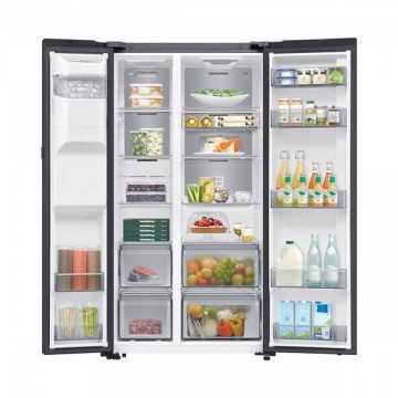 Samsung Ψυγείο Ντουλάπα 634lt NoFrost Υ178.6xΠ91.2xΒ71.6εκ. Μαύρο RS80F64JEBEF Samsung Ψυγείο Ντουλάπα 634lt NoFrost Υ178.6xΠ91.2xΒ71.6εκ. Μαύρο RS80F64JEBEF